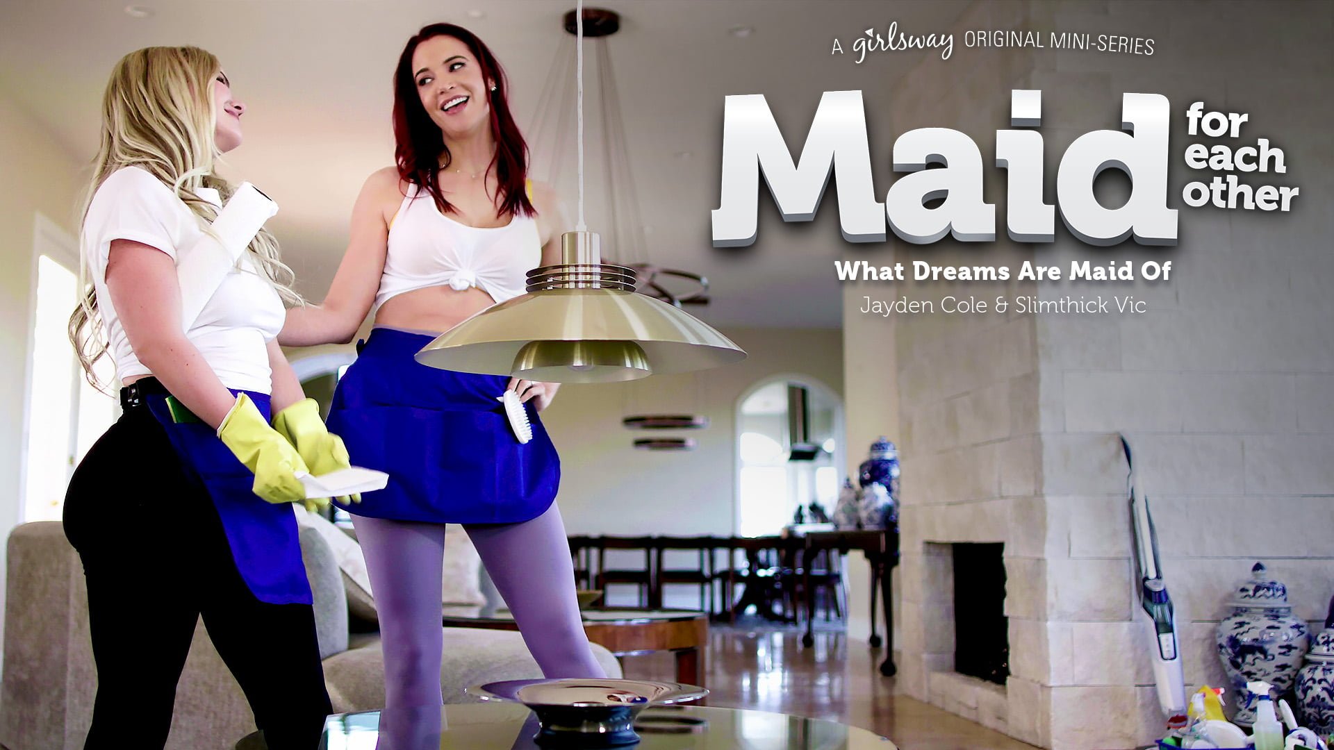 GirlsWay &#8211; Jayden Cole And Slimthick Vic &#8211; Maid For Each Other: What Dreams Are Maid Of