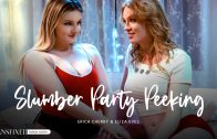 Transfixed – Eliza Eves And Erica Cherry – Slumber Party Peeking