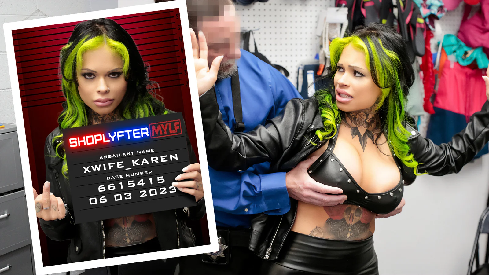 ShoplyfterMylf &#8211; XWife Karen &#8211; Biker On The Run