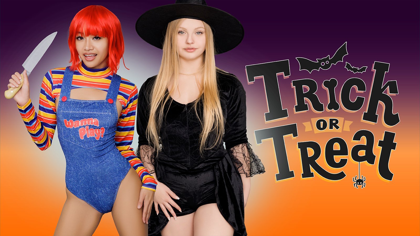 DadCrush &#8211; Jade Kimiko And Kylie Shay &#8211; Trick Or Threesome