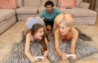 HotGirlsGame – Kayla Kayden And Brandy Renee – Gaming At My Friend’s House