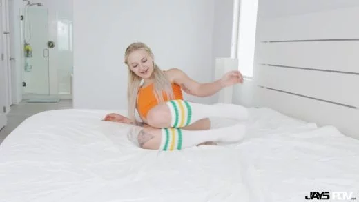 JaysPOV – Sage Rabbit – Petite Pigtailed Blonde Sage Rabbit Works Out And Works Me Over