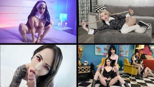 TeamSkeetSelects - Spooky Goth Babes Compilation