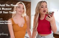 GirlsWay – Kenna James And Blake Blossom – Hold The Phone: A Moment Of Your Time?