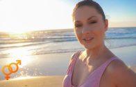 Arousins – Rebecca Volpetti – Hot Blowjob On The Beach