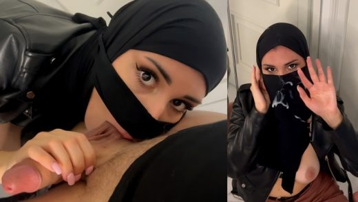 ManyVids - ArabPrincess - My Niqab And Hijab Were Full Of Cum