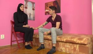 SexWithMuslims &#8211; Lady Blondie &#8211; Lazy Bitch In Niqab Loves Hard Dicks