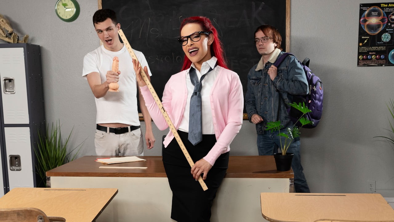 TransAngels &#8211; Foxxy &#8211; Getting D In Detention