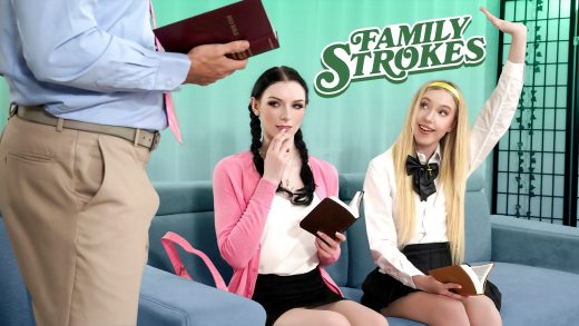FamilyStrokes – Celestina Blooms And Kallie Taylor – Bible Study