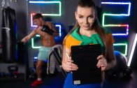 FitnessRooms – Megan Fiore – Big Tits Italian Pre Gym Sexercise