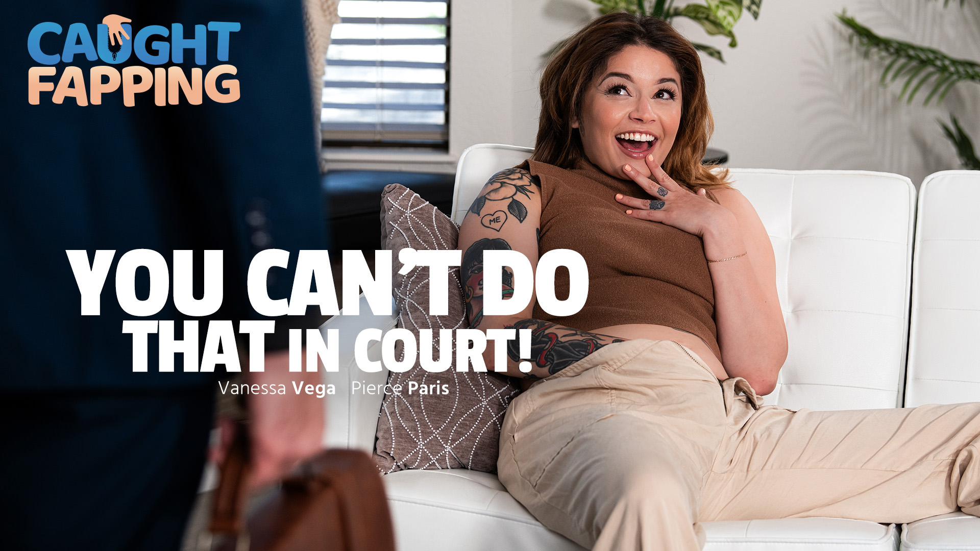 CaughtFapping &#8211; Vanessa Vega &#8211; You Can&#8217;t Do THAT In Court!