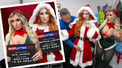 ShoplyfterMylf – Sophia Locke and Mia James – Ho Ho Holiday Thieves