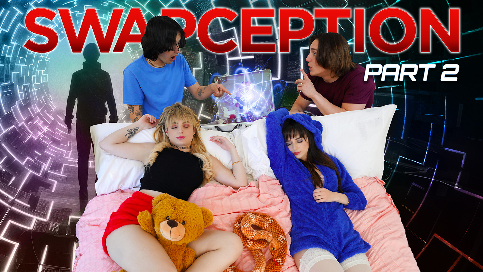 SisSwap &#8211; Lana Smalls and Evie Christian &#8211; Swapception Part 2: Swap Harder