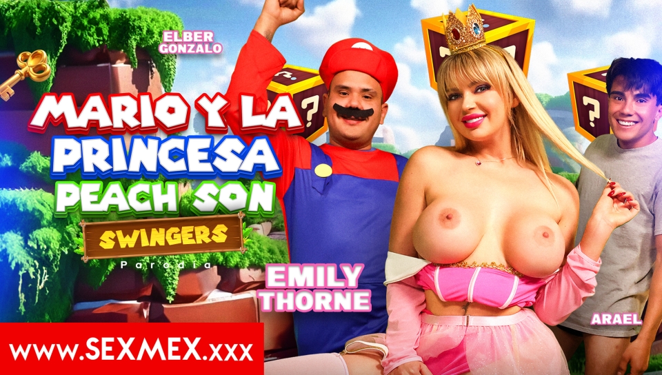 SexMex &#8211; Emily Thorne &#8211; Mario And Princess Peach Are Swingers