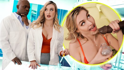 BBCParadise – Natalia Starr – It’s for Research! MILF Scientist Milks BBC Lab Partner
